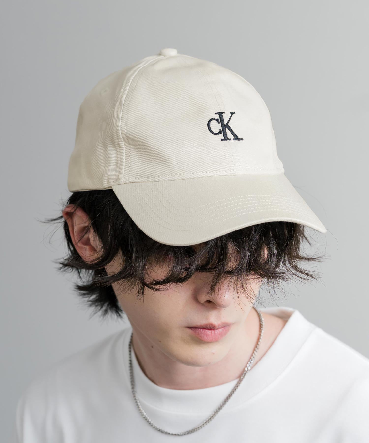 Calvin Klein カルバンクライン LOGO TWILL CAP ワンポイントロゴツイルベースボールキャップ 15930