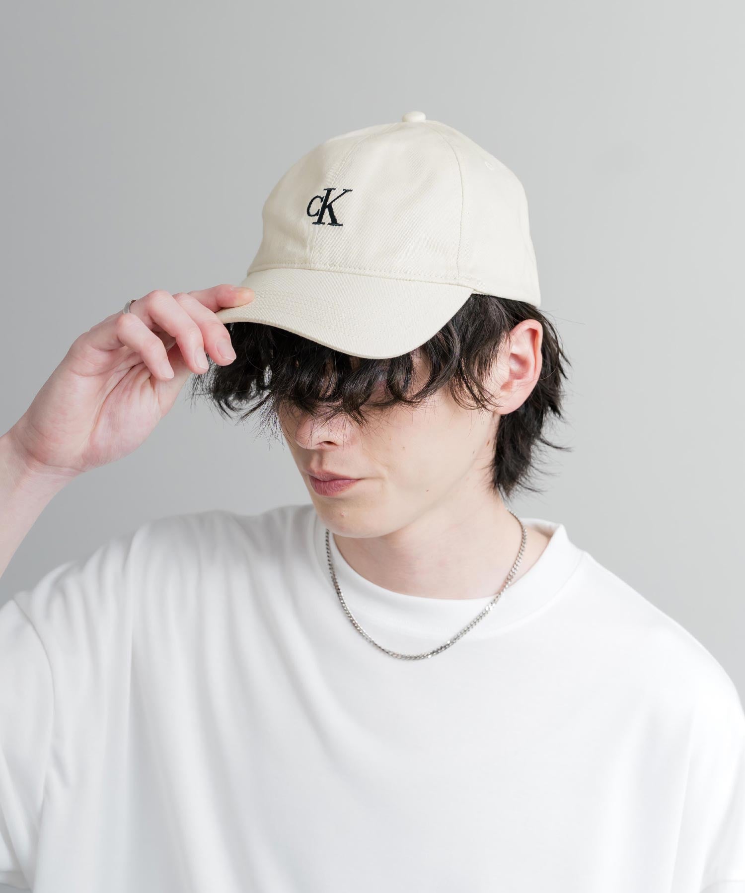Calvin Klein カルバンクライン LOGO TWILL CAP ワンポイントロゴツイルベースボールキャップ 15930