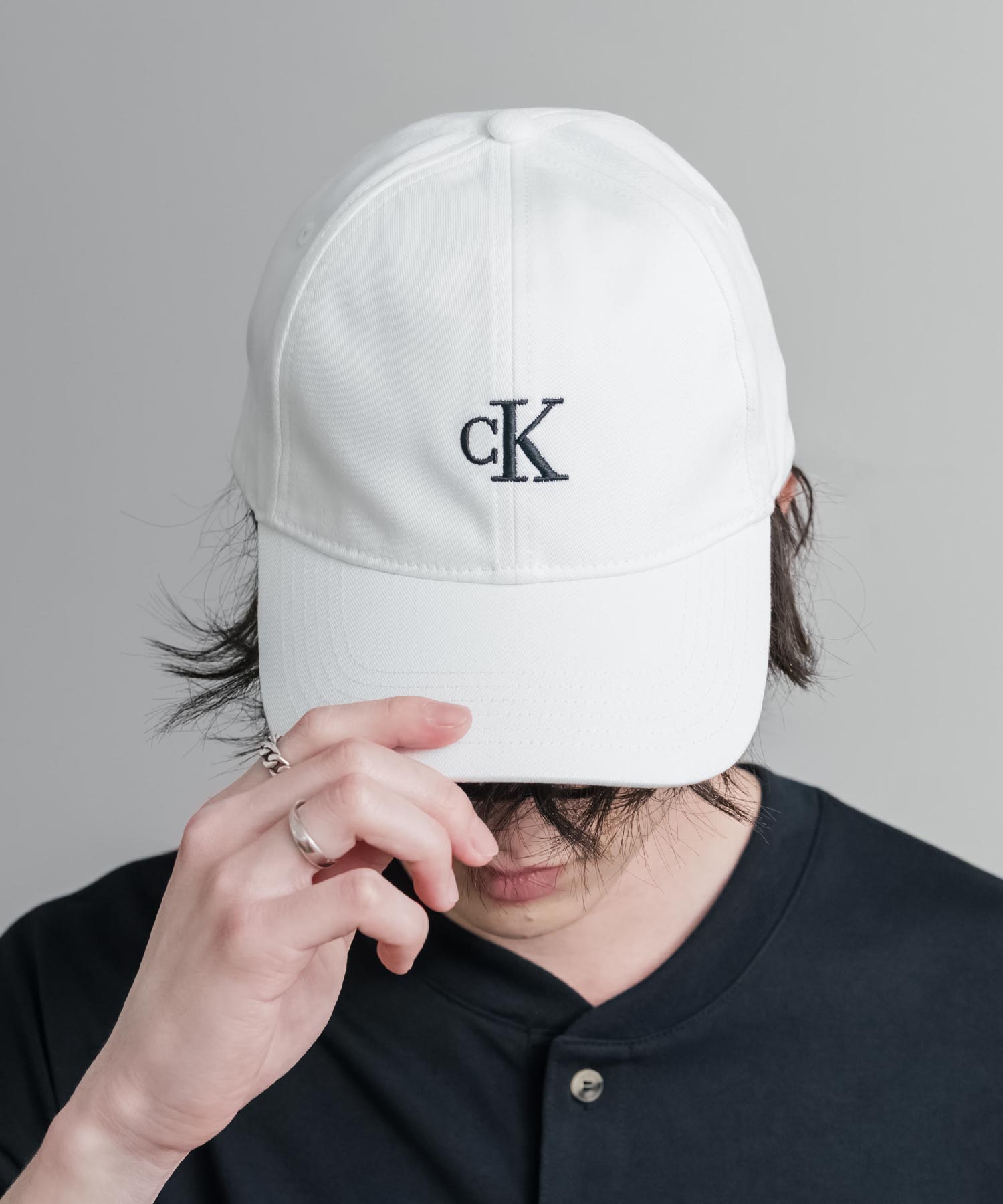 Calvin Klein カルバンクライン LOGO TWILL CAP ワンポイントロゴツイルベースボールキャップ 15930