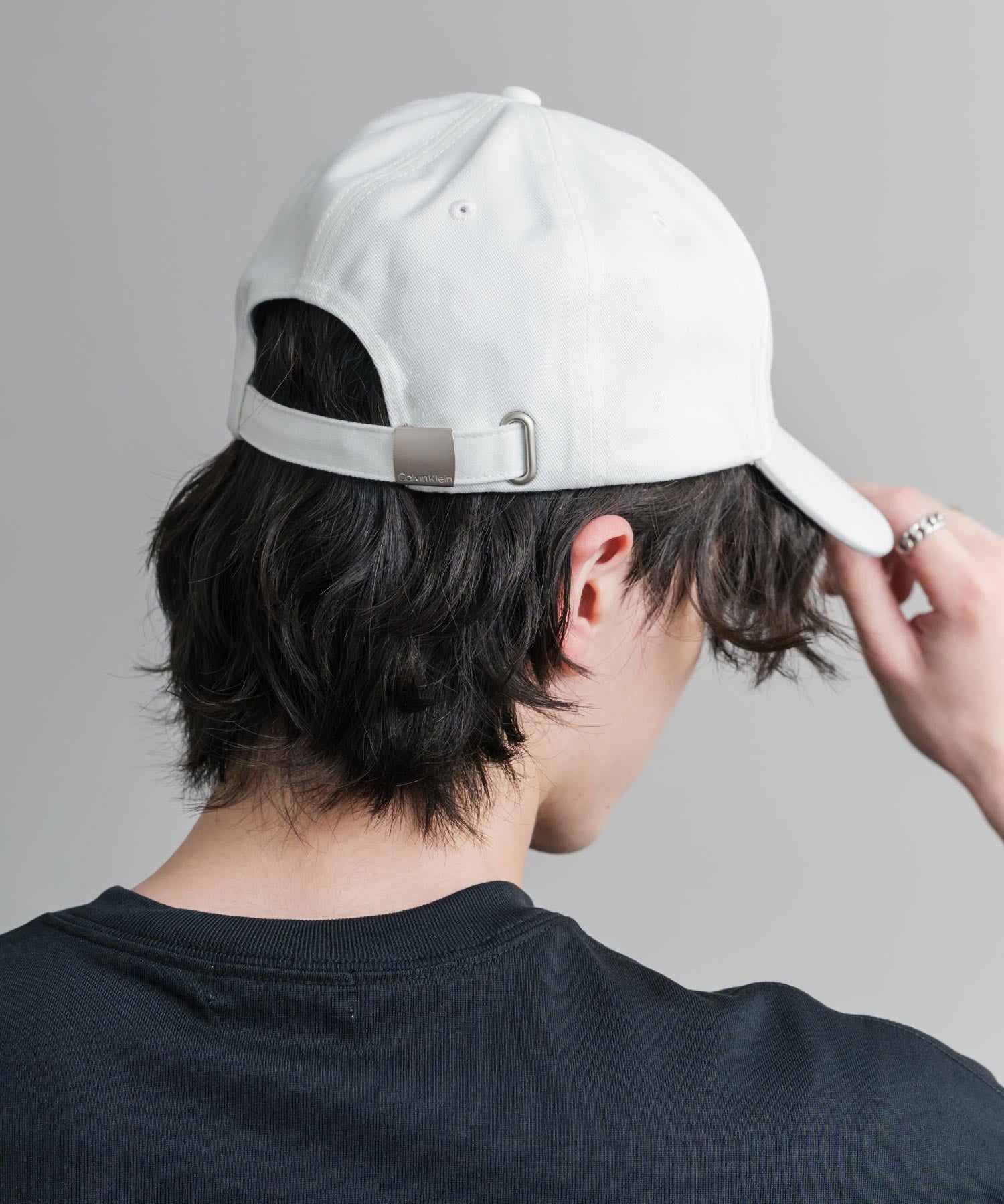 Calvin Klein カルバンクライン LOGO TWILL CAP ワンポイントロゴツイルベースボールキャップ 15930