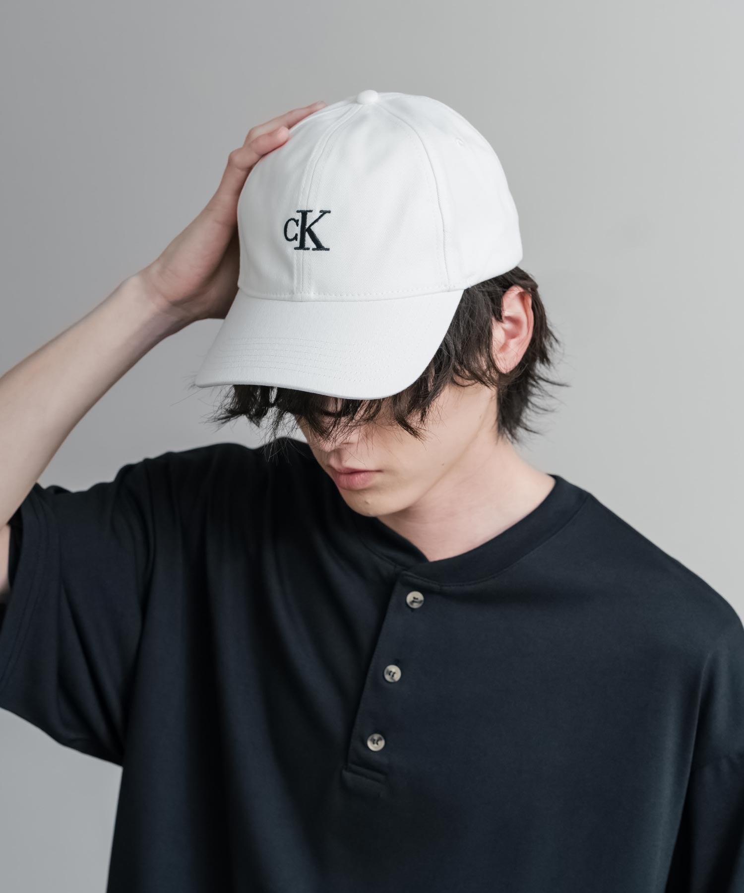 Calvin Klein カルバンクライン LOGO TWILL CAP ワンポイントロゴツイルベースボールキャップ 15930