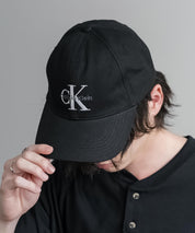 Calvin Klein カルバンクライン LOGO TWILL CAP ワンポイントロゴ刺繍6パネルベースボールキャップ 15931