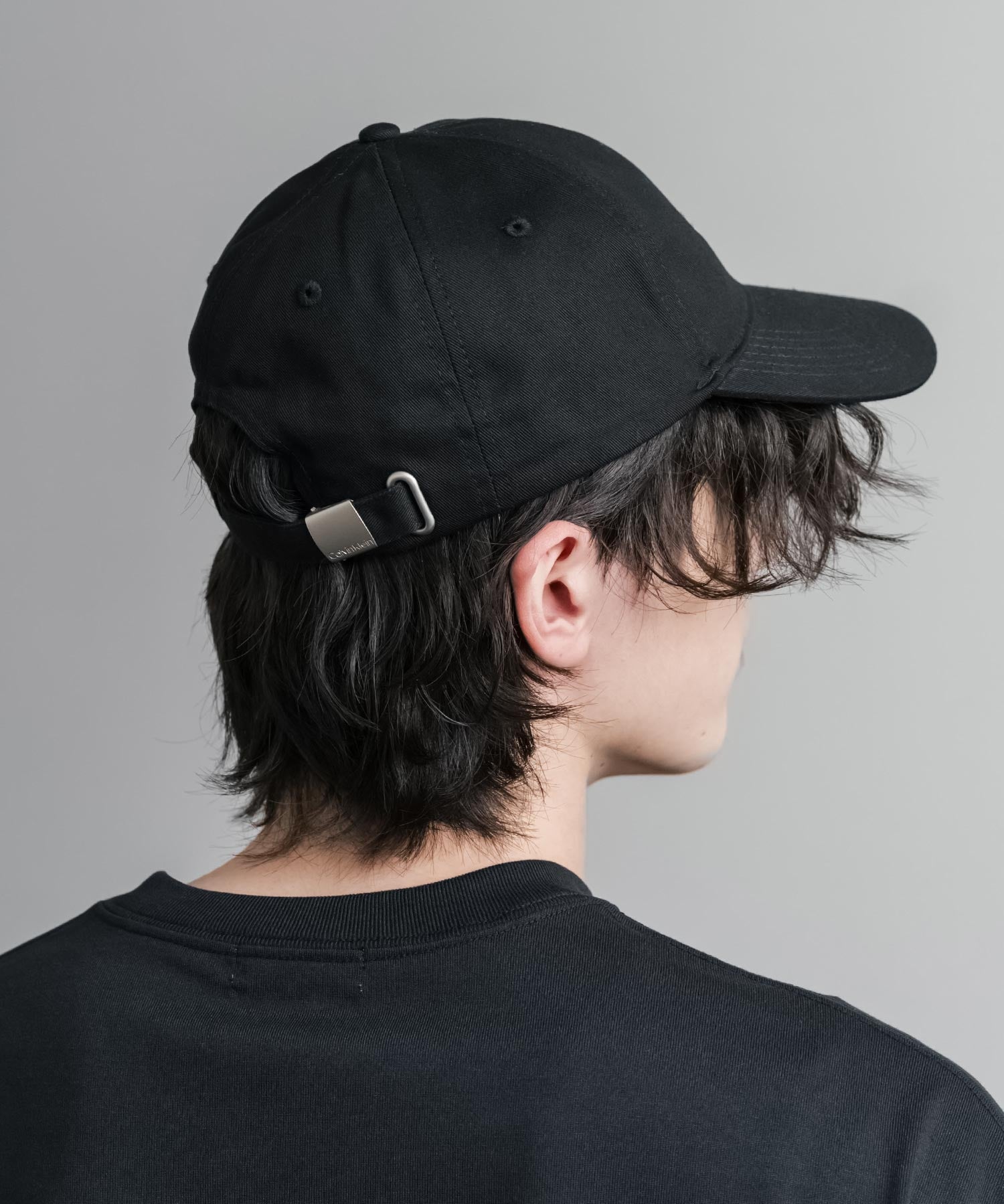 Calvin Klein カルバンクライン LOGO TWILL CAP ワンポイントロゴ刺繍6パネルベースボールキャップ 15931