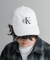 Calvin Klein カルバンクライン LOGO TWILL CAP ワンポイントロゴ刺繍6パネルベースボールキャップ 15931