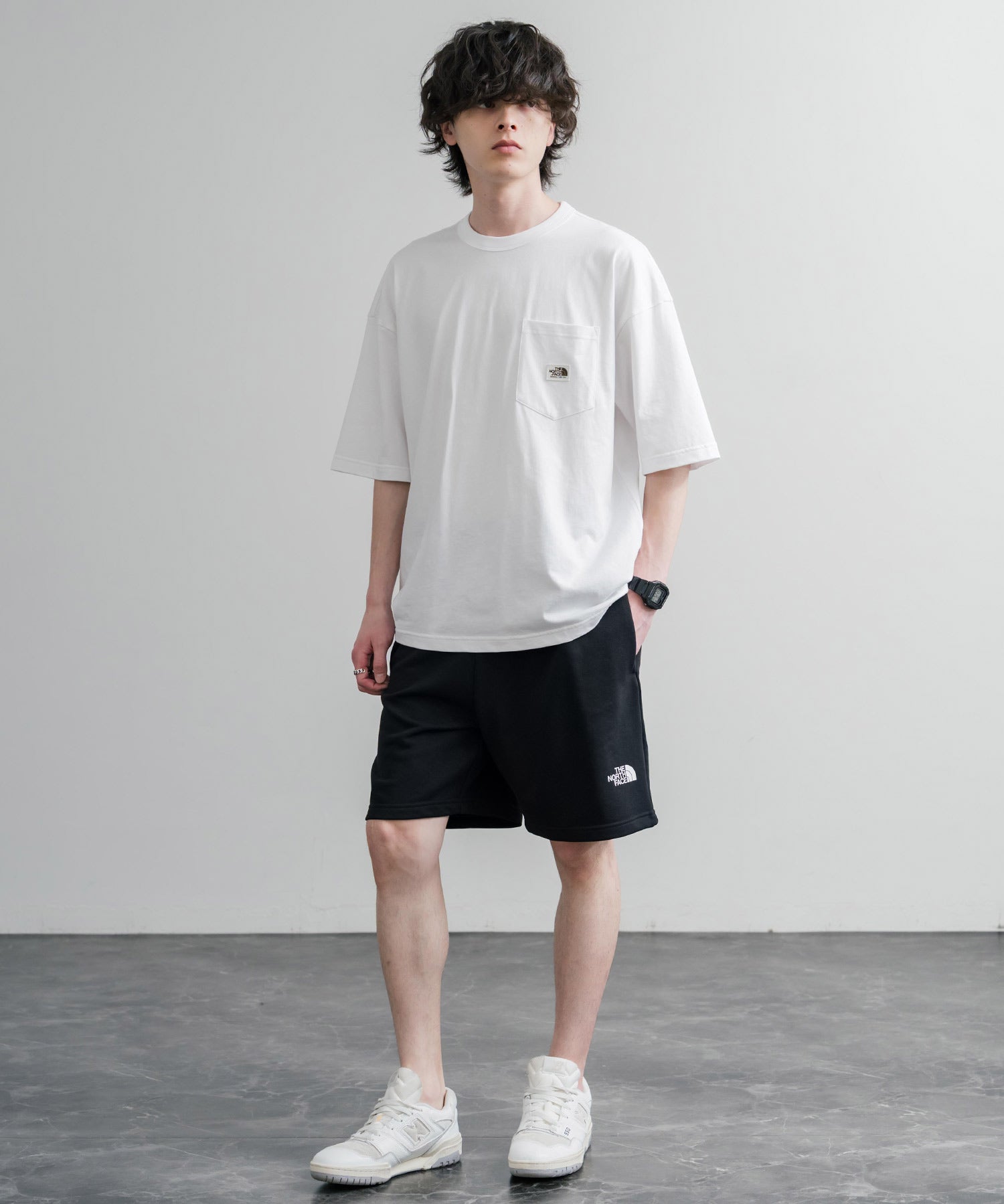THE NORTH FACE ザ・ノースフェイス M SIMPLE DOME LIGHT REGULAR SHORTS レギュラーフィットスウェットショートパンツ 15933
