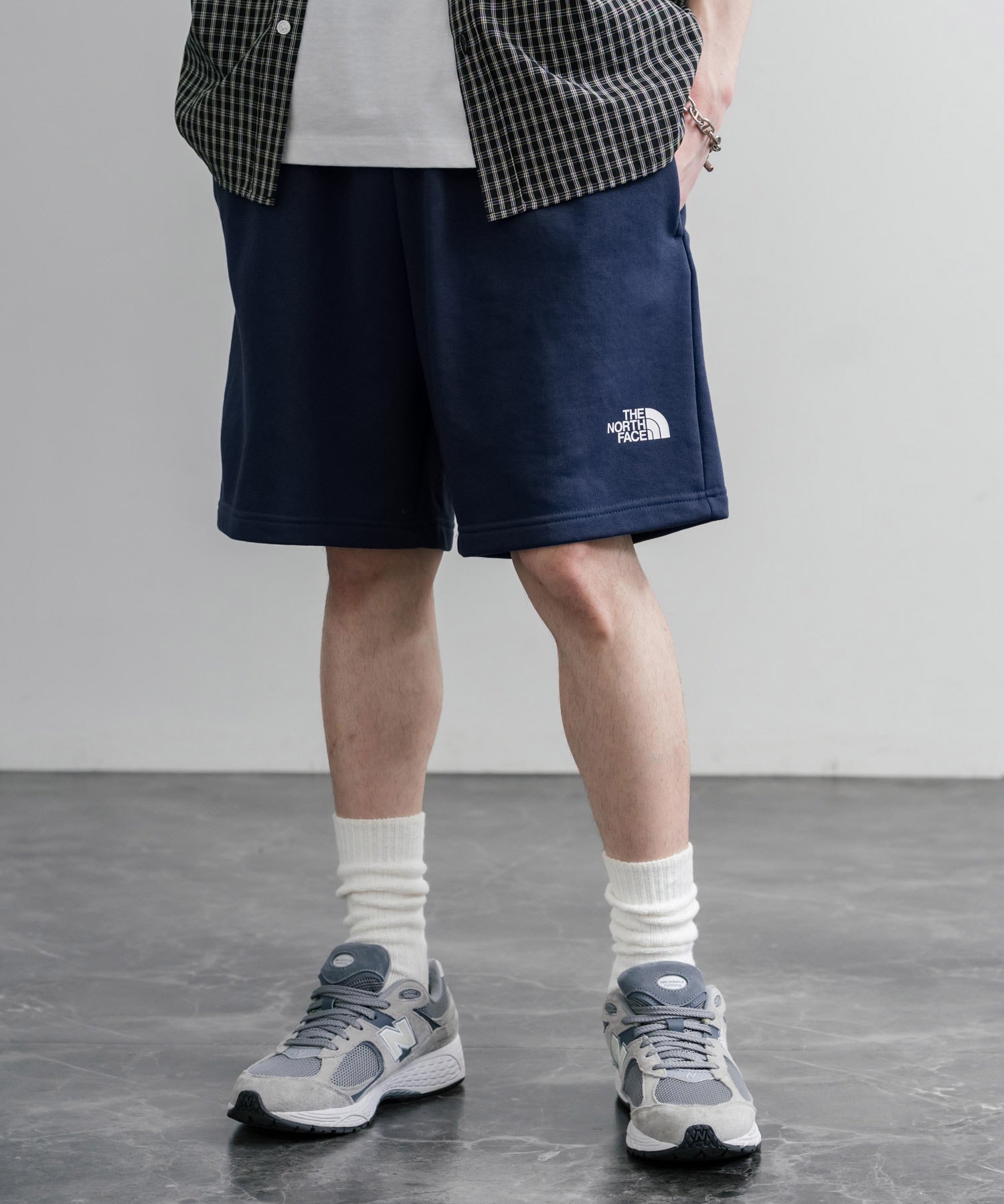 THE NORTH FACE ザ・ノースフェイス M SIMPLE DOME LIGHT REGULAR SHORTS レギュラーフィットスウェットショートパンツ 15933