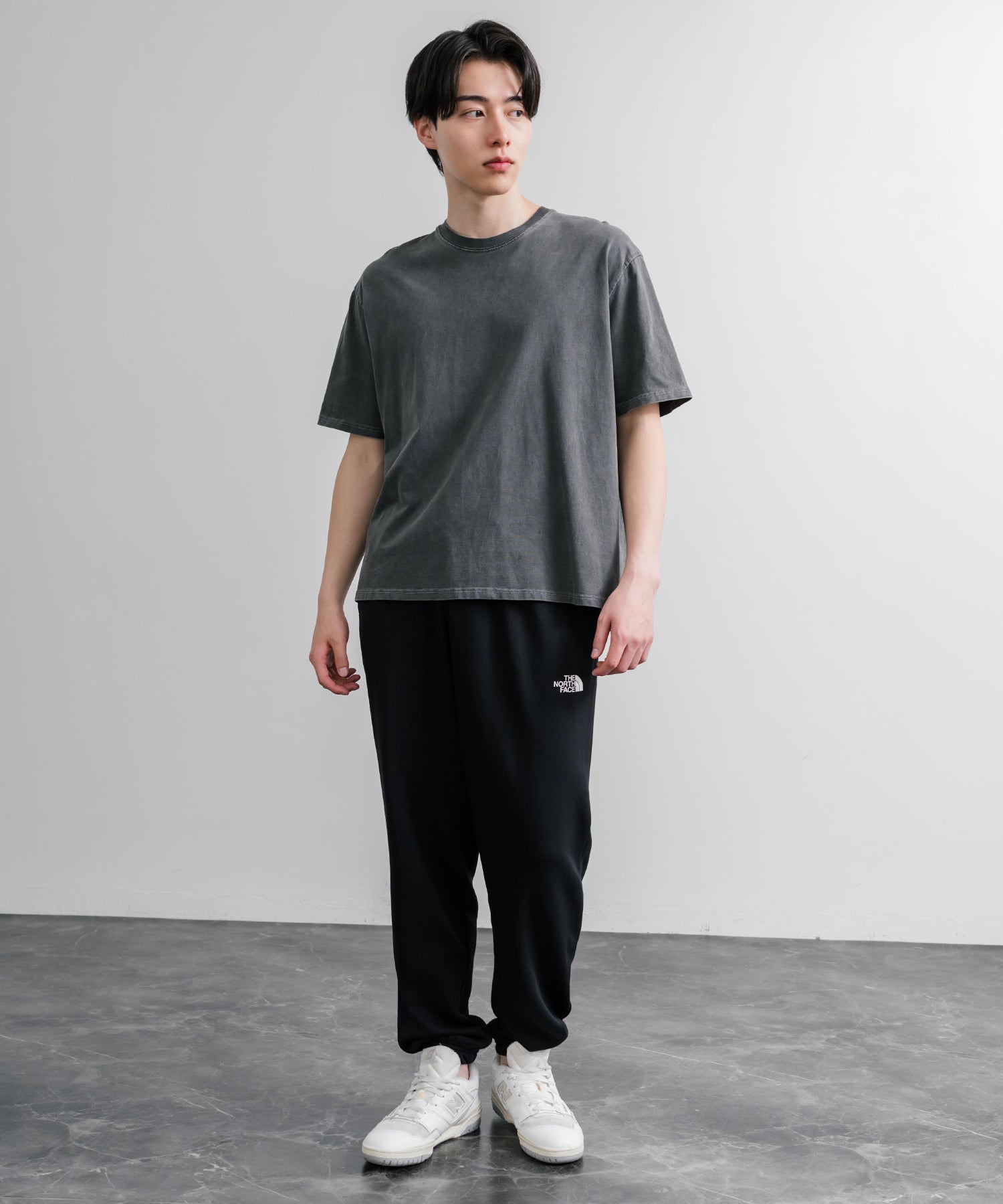 THE NORTH FACE ザ・ノースフェイス M S SIMPLE DOME LIGHT REGULAR TAPERED JOGGER レギュラーフィットテーパードスウェットジョガーパンツ 15934