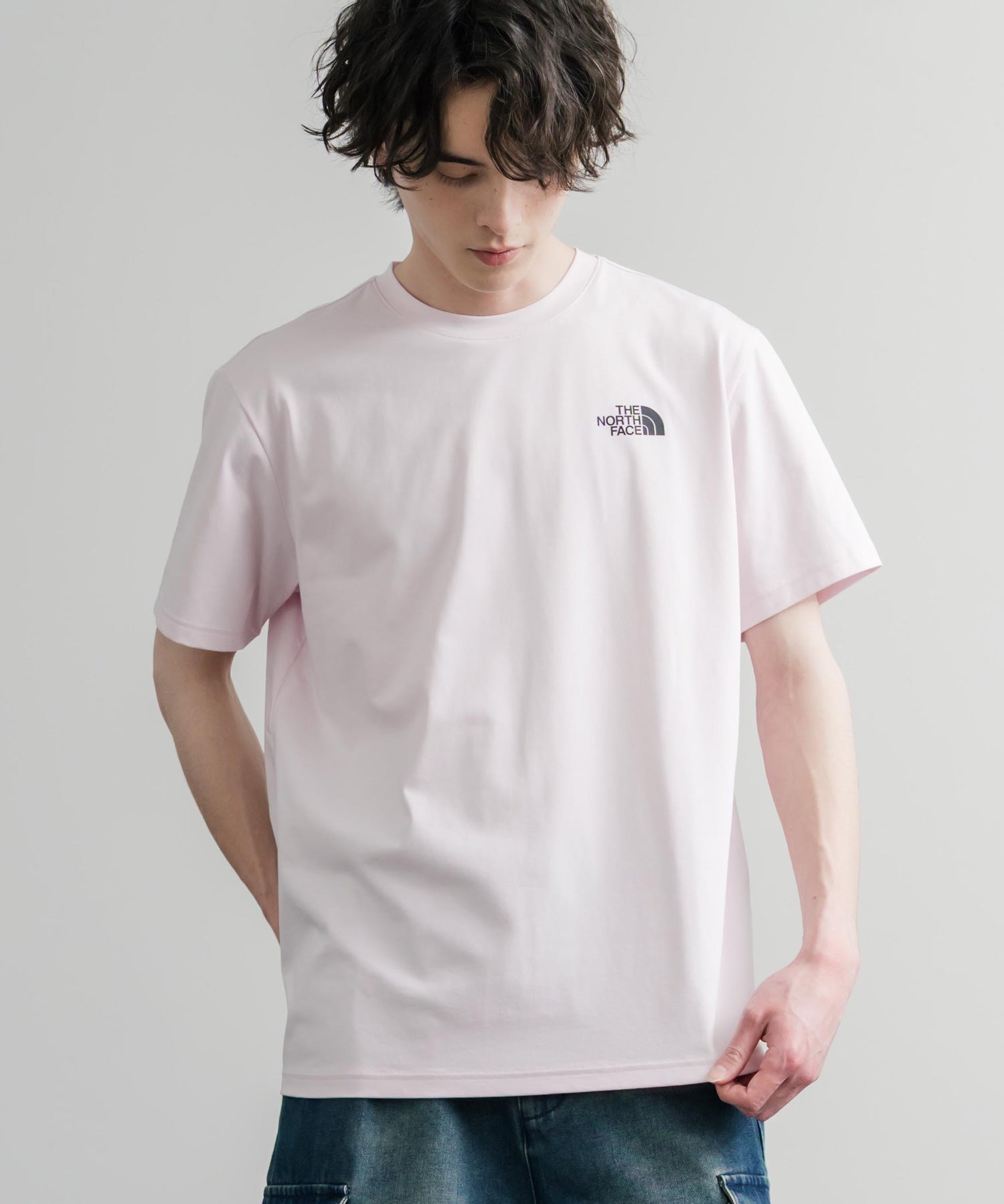 THE NORTH FACE ザ・ノースフェイス M'S TRANS ANTARCTIC S/S R/TEE 1 接触冷感 UVカット レギュラーフィット半袖プリントTシャツ 15938