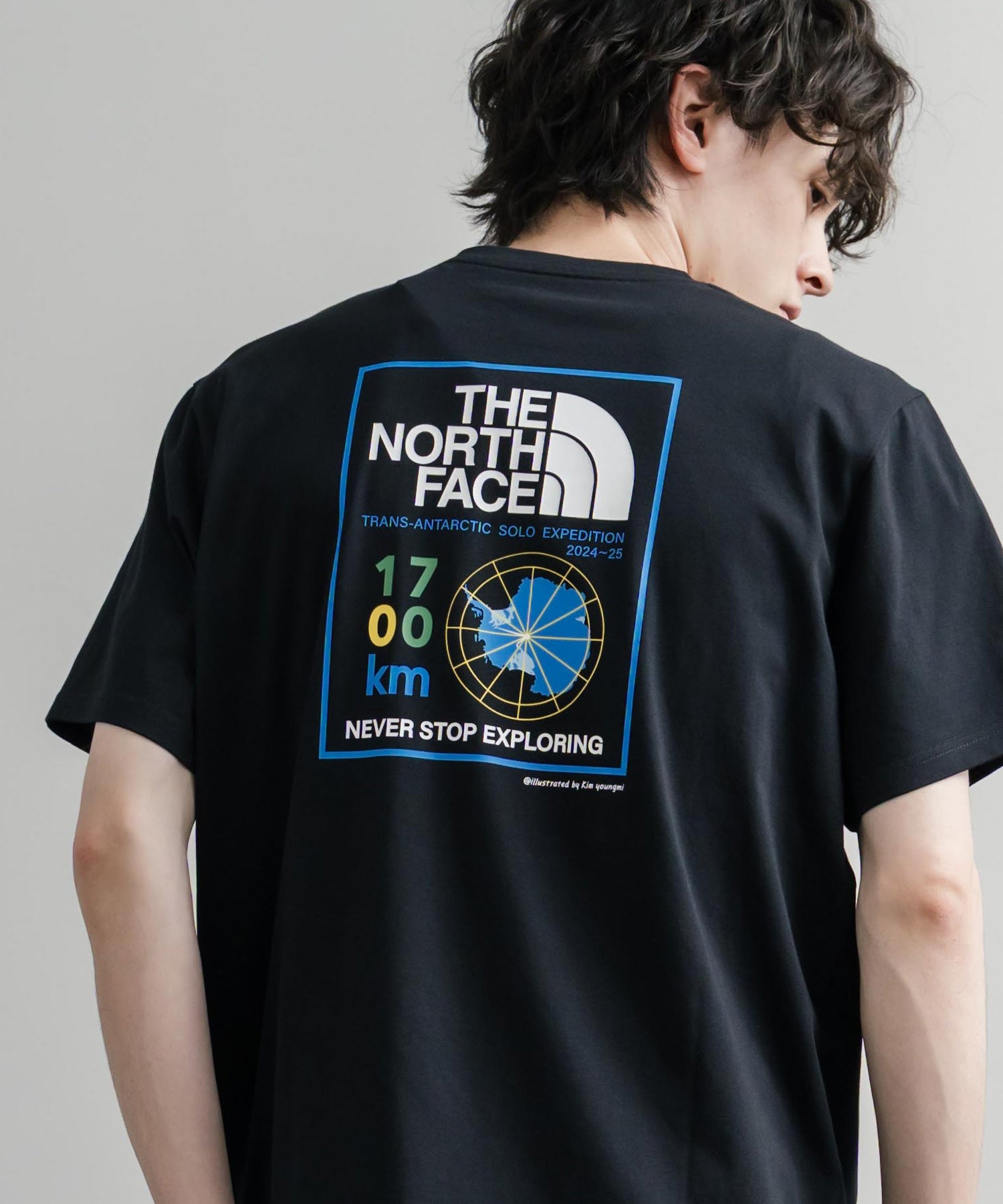 TEE 1 接触冷感 UVカット レギュラーフィット半袖プリントTシャツ 15938
