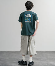 THE NORTH FACE ザ・ノースフェイス M'S TRANS ANTARCTIC S/S R/TEE 1 接触冷感 UVカット レギュラーフィット半袖プリントTシャツ 15938