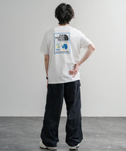THE NORTH FACE ザ・ノースフェイス M'S TRANS ANTARCTIC S/S R/TEE 1 接触冷感 UVカット レギュラーフィット半袖プリントTシャツ 15938