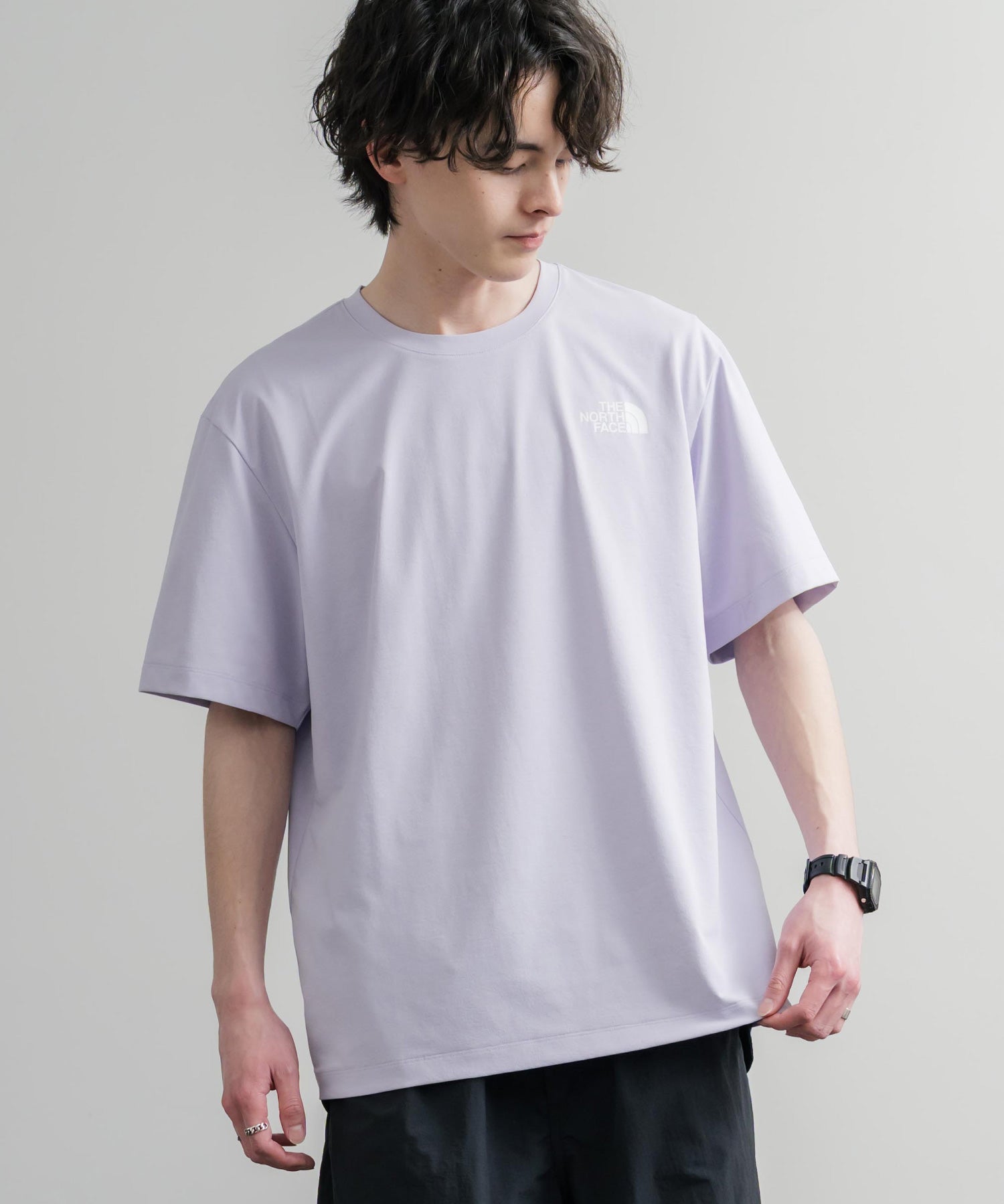 THE NORTH FACE ザ・ノースフェイス M'S MISSION S/S R/TEE レギュラーフィット半袖プリントTシャツ 15939