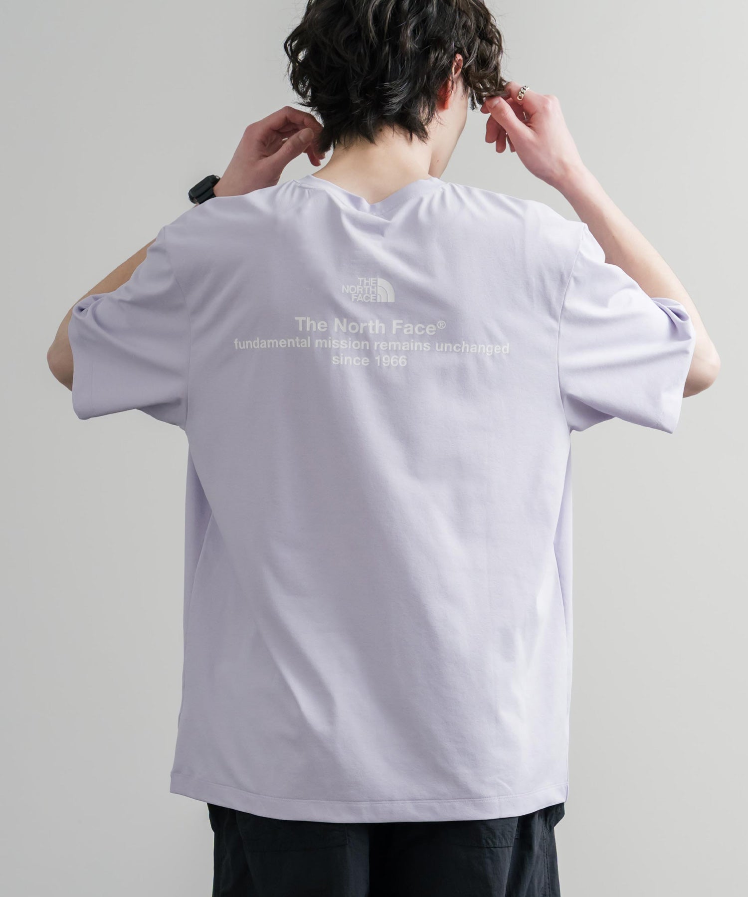 THE NORTH FACE ザ・ノースフェイス M'S MISSION S/S R/TEE レギュラーフィット半袖プリントTシャツ 15939
