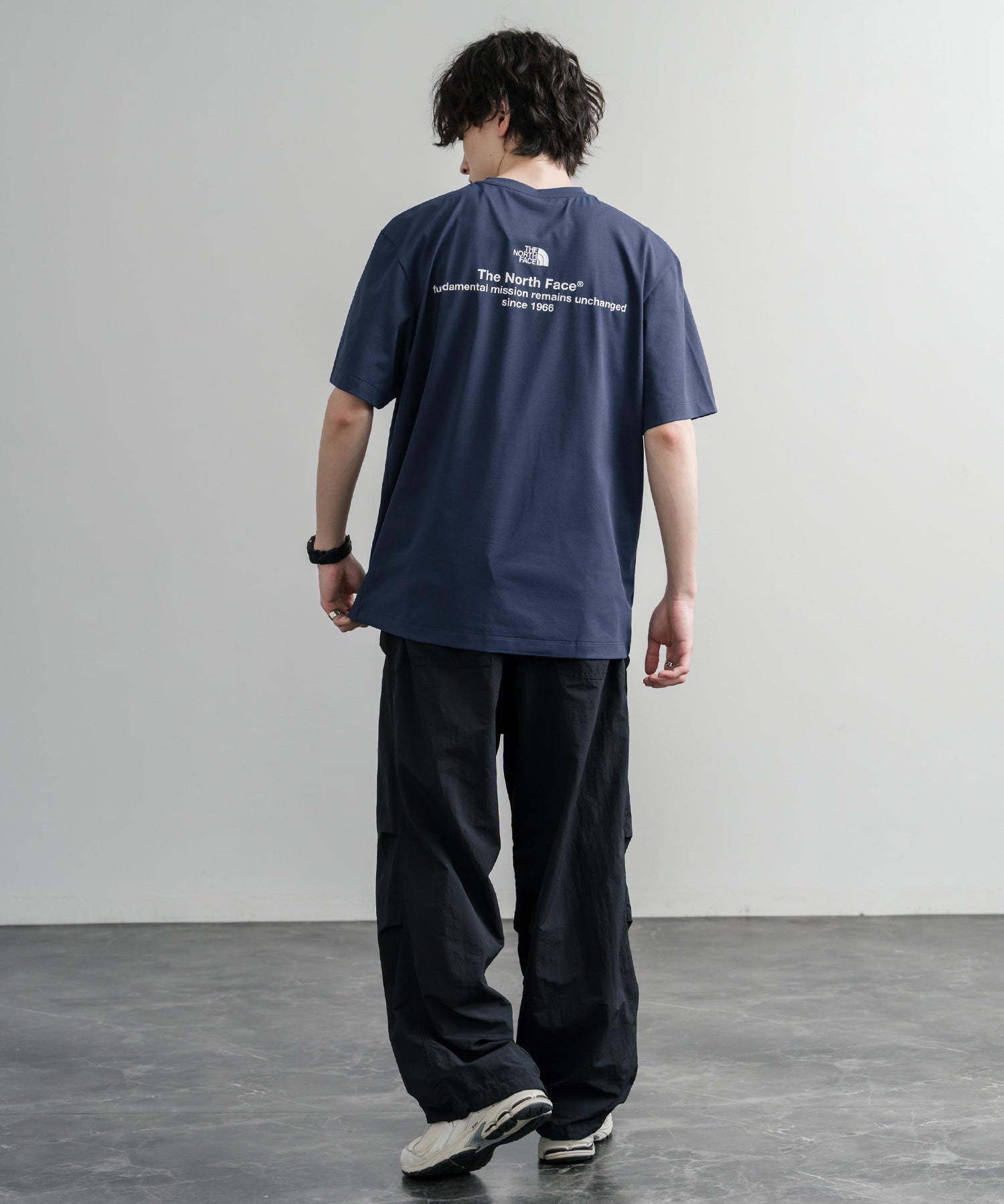 THE NORTH FACE ザ・ノースフェイス M'S MISSION S/S R/TEE レギュラーフィット半袖プリントTシャツ 15939