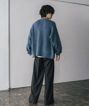 オーバーサイズモヘアタッチシャギーニットカーディガン 15964