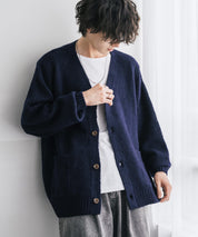 オーバーサイズモヘアタッチシャギーニットカーディガン 15964