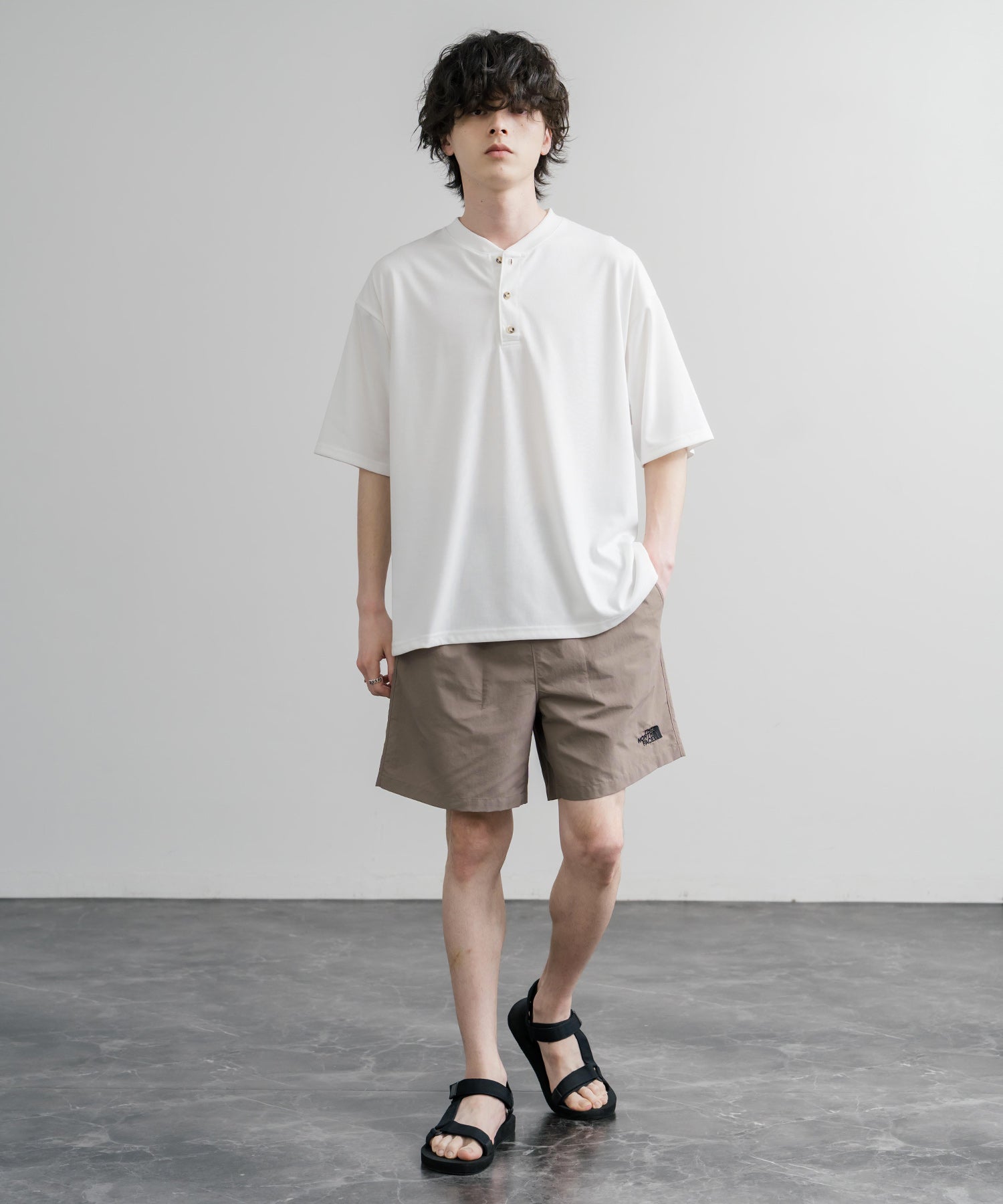 日本未展開モデル THE NORTH FACE WHITE LABEL OLEMA EX SHORTS