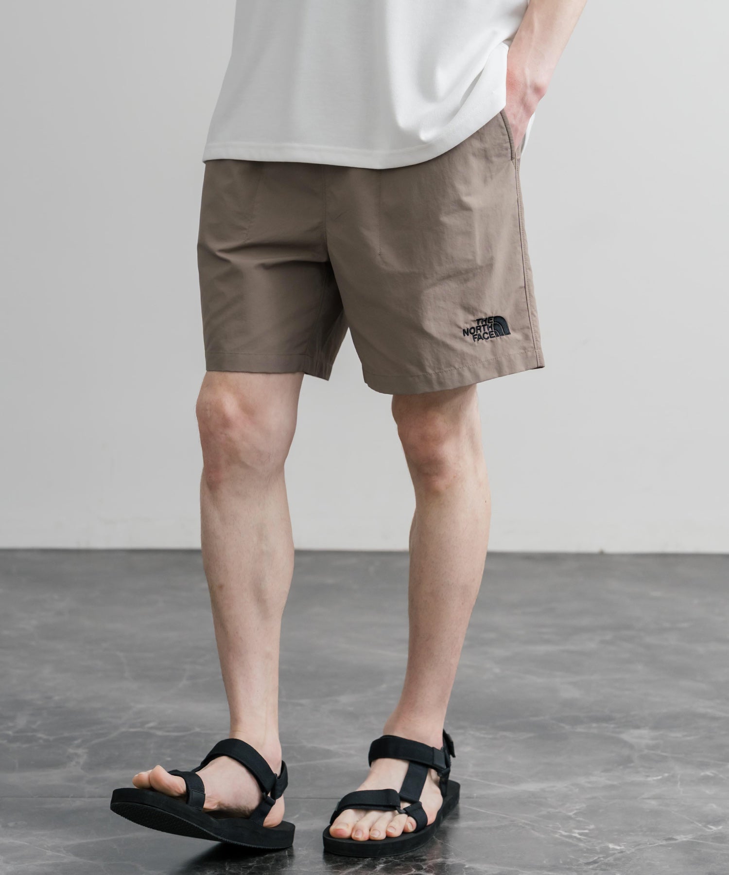 日本未展開モデル THE NORTH FACE WHITE LABEL OLEMA EX SHORTS ナイロンショートパンツ 15974