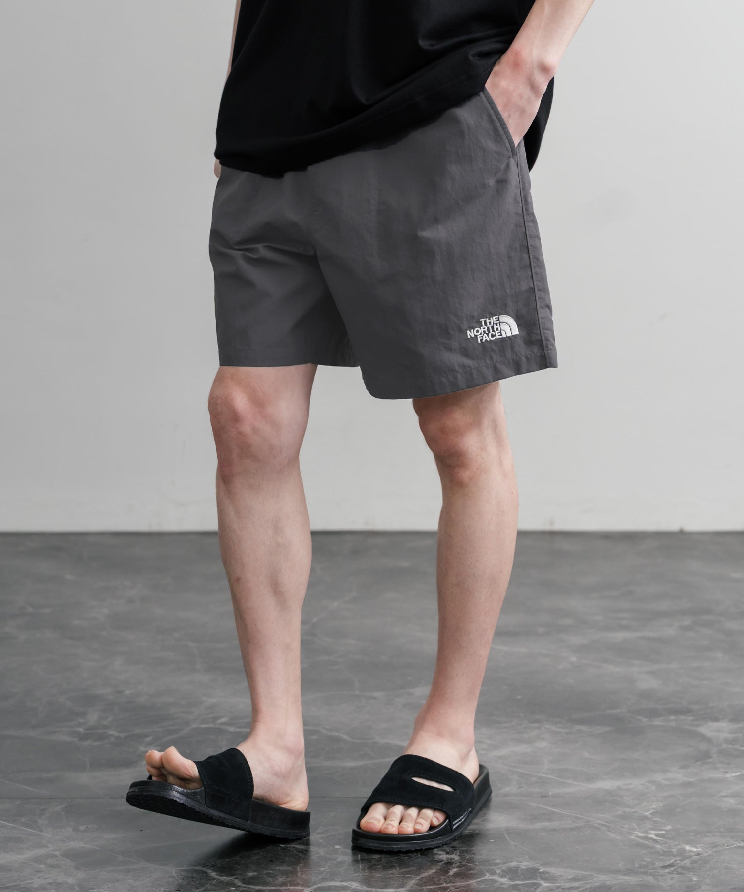 日本未展開モデル THE NORTH FACE WHITE LABEL OLEMA EX SHORTS ナイロンショートパンツ 15974