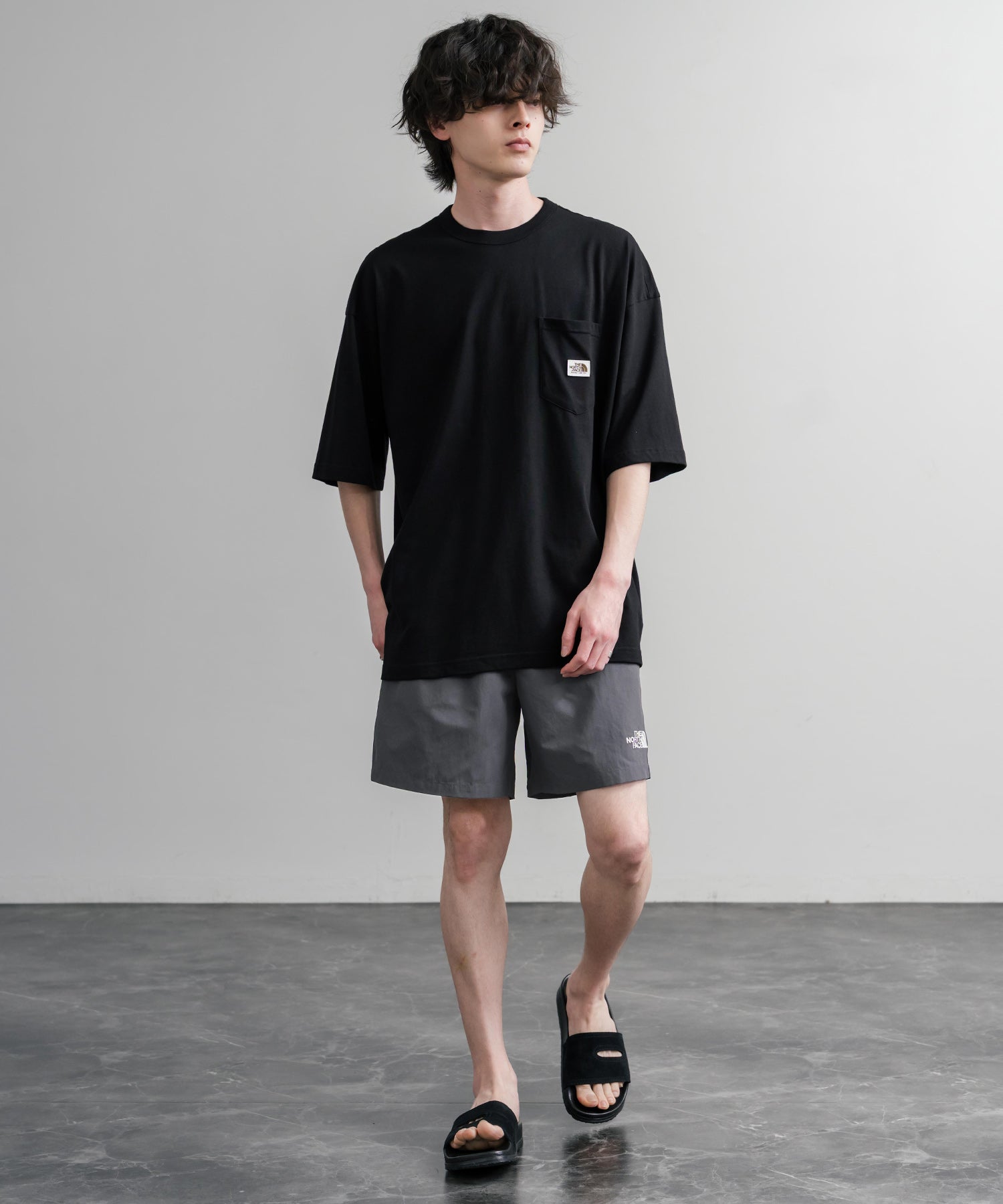 日本未展開モデル THE NORTH FACE WHITE LABEL OLEMA EX SHORTS ナイロンショートパンツ 15974