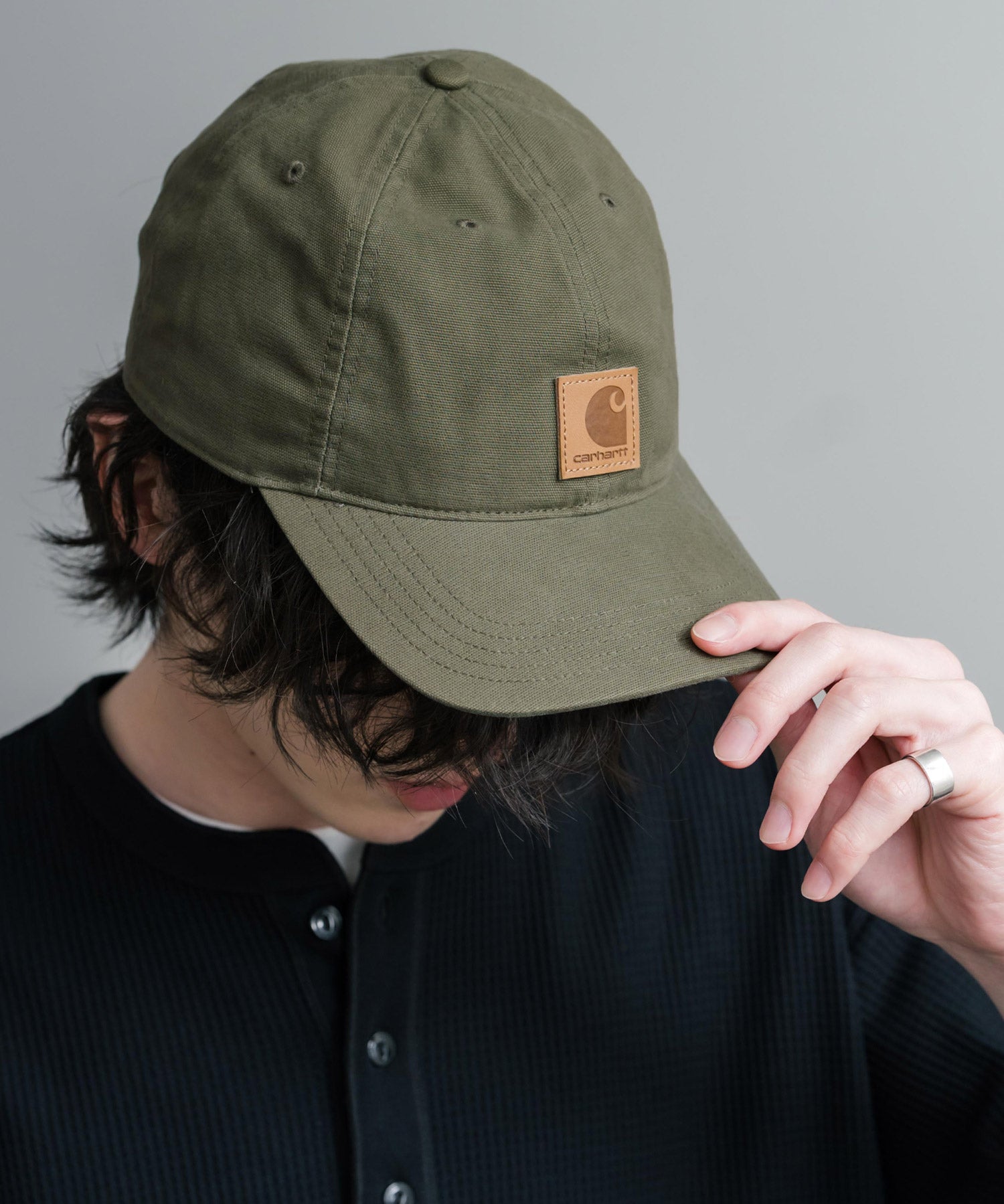 CARHARTT Odessa Cap ウォッシュ加工ベースボールキャップ 15986
