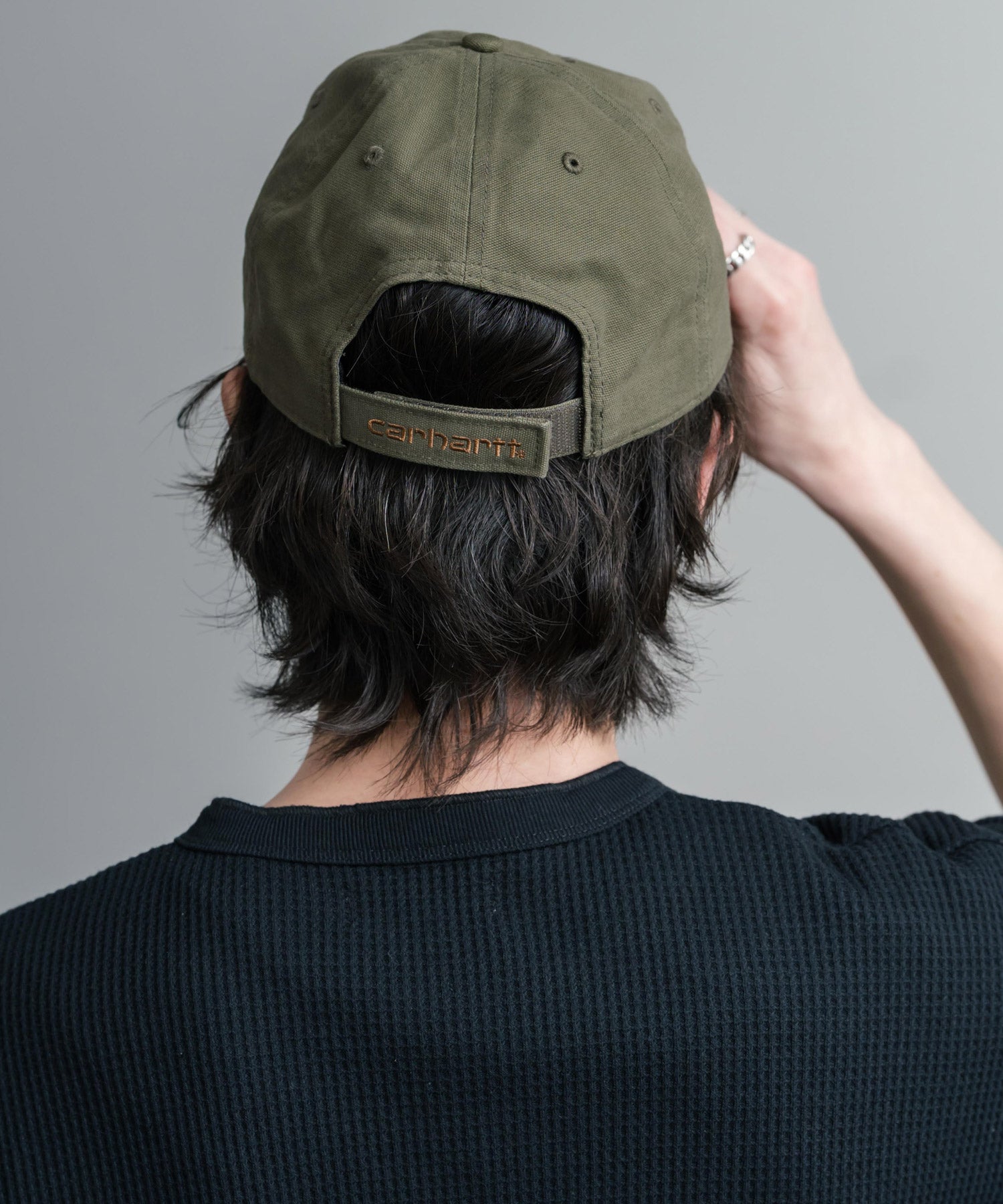 CARHARTT Odessa Cap ウォッシュ加工ベースボールキャップ 15986