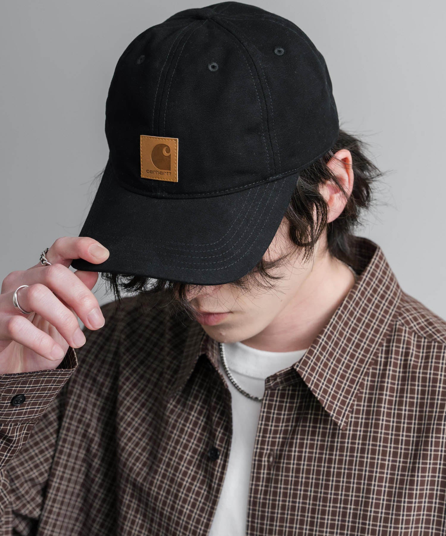 CARHARTT Odessa Cap ウォッシュ加工ベースボールキャップ 15986