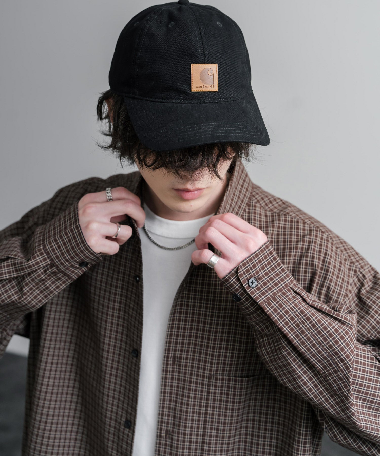 CARHARTT Odessa Cap ウォッシュ加工ベースボールキャップ 15986