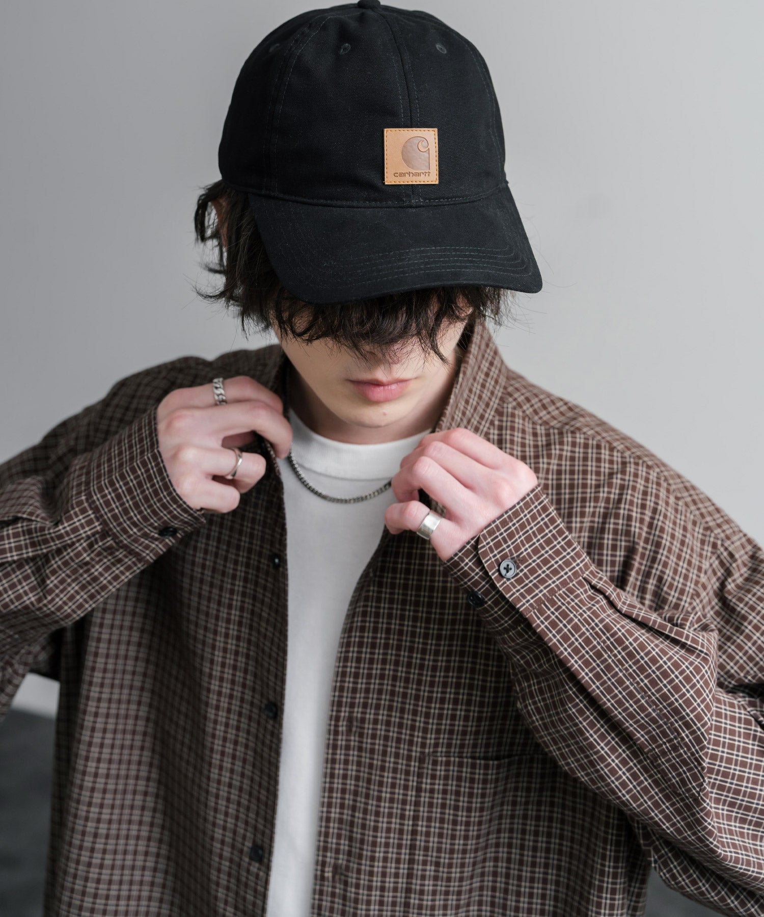 CARHARTT Odessa Cap ウォッシュ加工ベースボールキャップ 15986