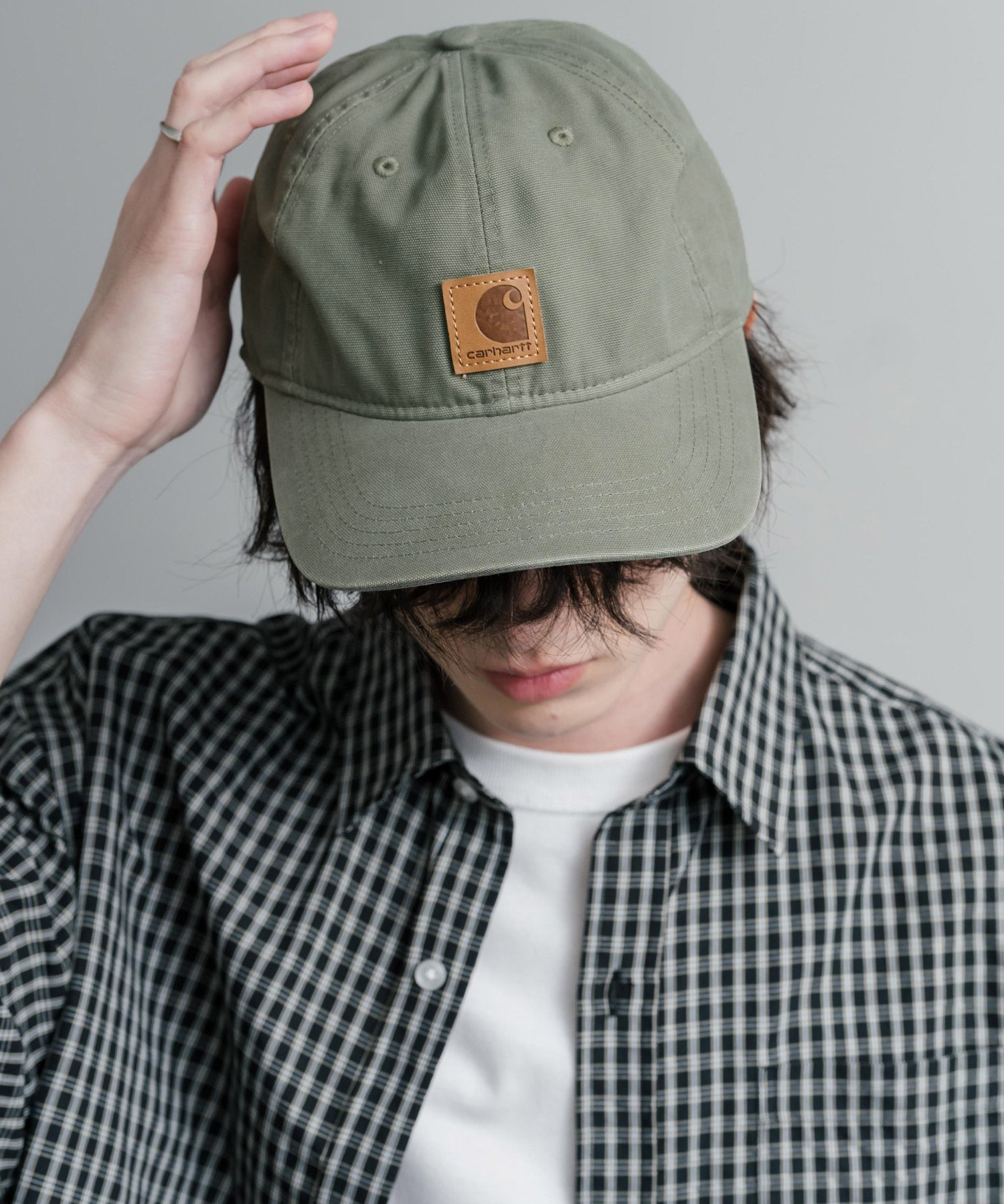 CARHARTT Odessa Cap ウォッシュ加工ベースボールキャップ 15986