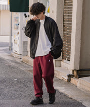 新色追加 KANGOL カンゴール 別注コラボ ワンポイントロゴ刺繍裏起毛イージースウェットパンツ/セミワイドテーパードパンツ 15999 【セットアップ可能】