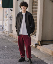 新色追加 KANGOL カンゴール 別注コラボ ワンポイントロゴ刺繍裏起毛イージースウェットパンツ/セミワイドテーパードパンツ 15999 【セットアップ可能】