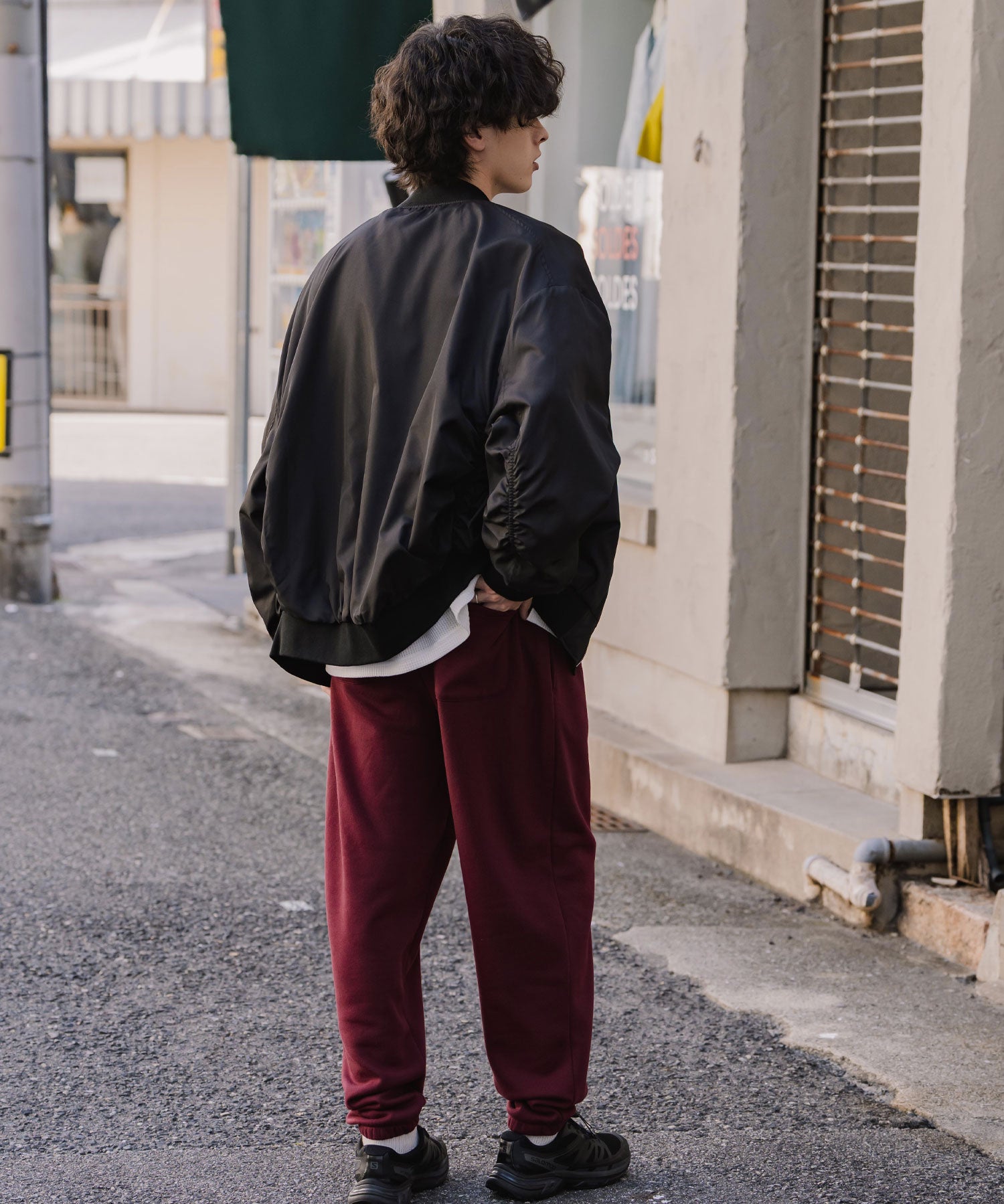 新色追加 KANGOL カンゴール 別注コラボ ワンポイントロゴ刺繍裏起毛イージースウェットパンツ/セミワイドテーパードパンツ 15999 【セットアップ可能】
