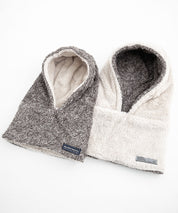 KRIFF MAYER クリフメイヤー ニンジャりん2WAYリバーシブルフード型ネックウォーマー ボアフードウォーマー J2527845 14965