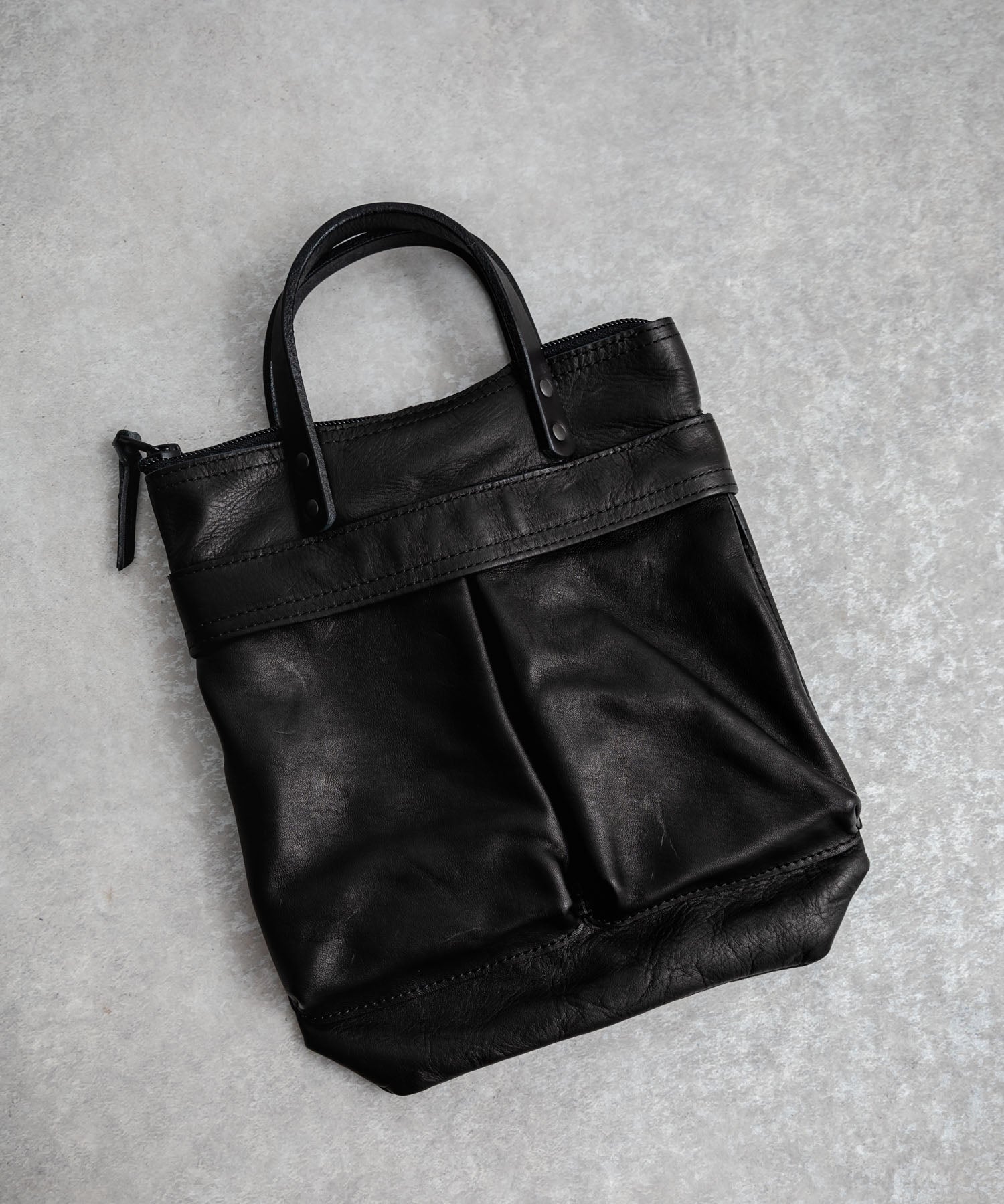 Butler Verner Sails バトラーバーナーセイルズ 日本製 国産ホースレザーミニヘルメットバッグ JA-2928 14269