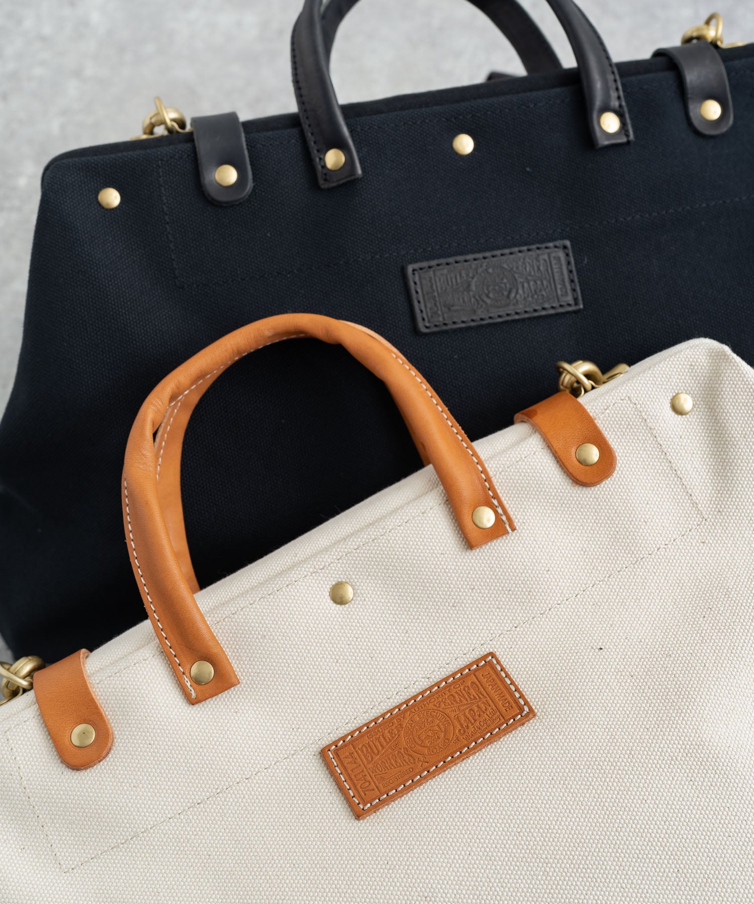 Butler Verner Sails バトラーバーナーセイルズ 日本製 国産 口金ワークボストン JA-0997-2 2269