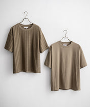 オーバーサイズ 透かし編みアンサンブル半袖Tシャツ