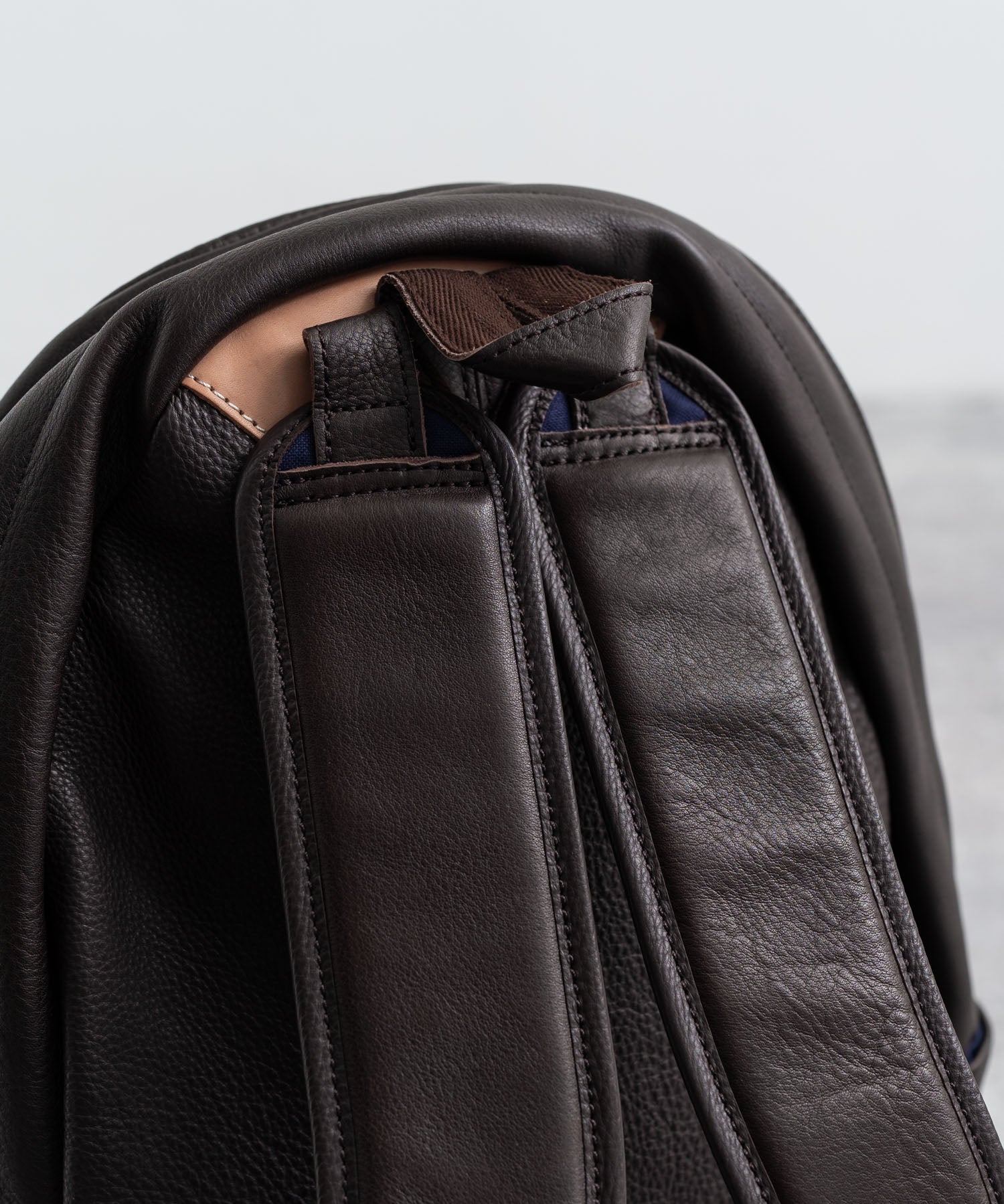 Butler Verner Sails バトラーバーナーセイルズ 日本製国産ヌメ革シュリンクレザーリュック JA-1992 7015