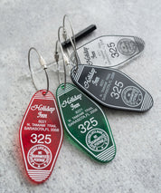 日本製 アクリルホテルキーリング ACRYLIC HOTEL KEY HOLDER(325) AW-1298-2 1938