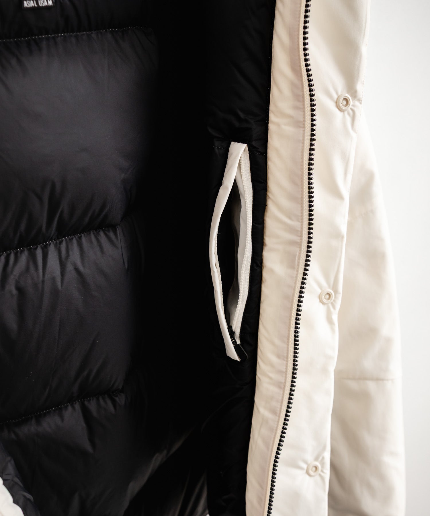 FIRST DOWN ファーストダウン WRAP DOWN PARKA DICROS MAURI フード付きラップダウンジャケット F942010 14980