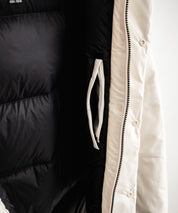 FIRST DOWN ファーストダウン WRAP DOWN PARKA DICROS MAURI フード付きラップダウンジャケット F942010 14980