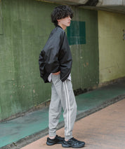KANGOL カンゴール 別注コラボ 無地＆サイドライン ワンポイントロゴ刺繍ポンチスウェットスリムイージージョガーパンツ 16001