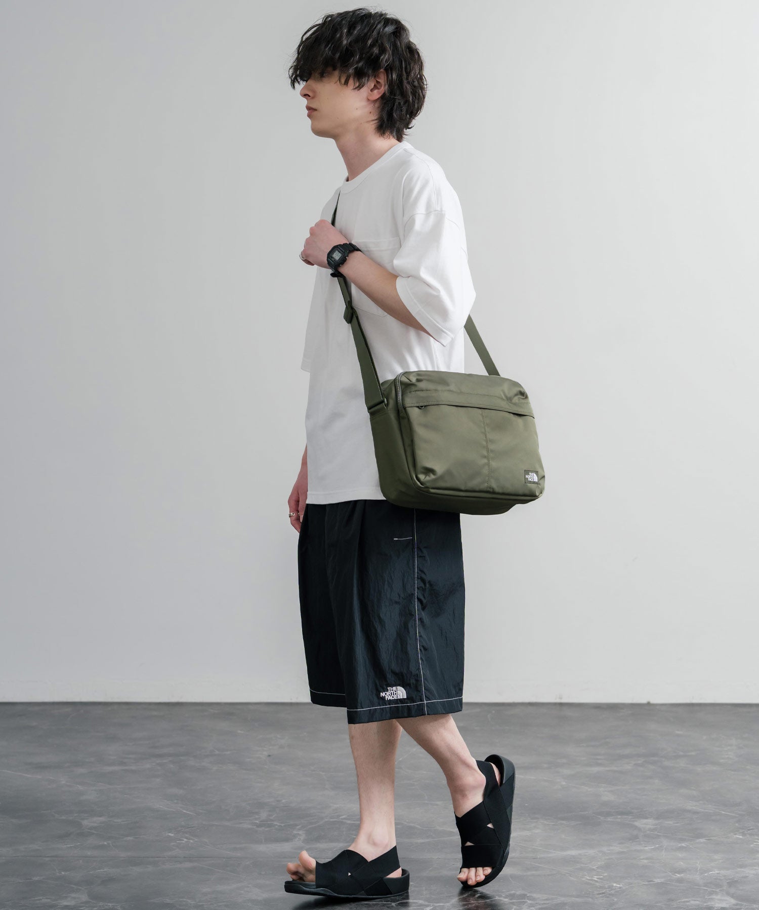 THE NORTH FACE ザ・ノースフェイス TRAVEL CROSS BAG L トラベル