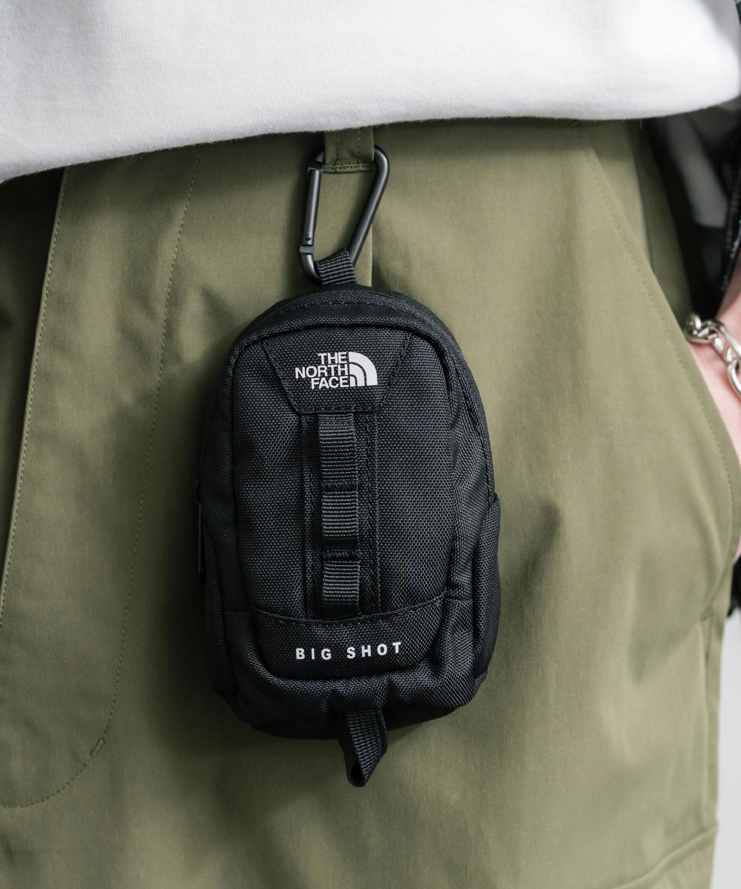 THE NORTH FACE ザ・ノースフェイス MINI BIG SHOT POUCH カラビナ付きミニポーチ/小物入れ 16014