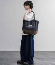日本未展開モデル THE NORTH FACE ザ・ノースフェイス WHITE LABEL ホワイトレーベル BLOCK CANVAS BAG バイカラーキャンバストートバッグ 16015
