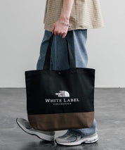 日本未展開モデル THE NORTH FACE ザ・ノースフェイス WHITE LABEL ホワイトレーベル BLOCK CANVAS BAG バイカラーキャンバストートバッグ 16015