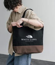 日本未展開モデル THE NORTH FACE ザ・ノースフェイス WHITE LABEL ホワイトレーベル BLOCK CANVAS BAG バイカラーキャンバストートバッグ 16015