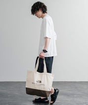 日本未展開モデル THE NORTH FACE ザ・ノースフェイス WHITE LABEL ホワイトレーベル BLOCK CANVAS BAG バイカラーキャンバストートバッグ 16015