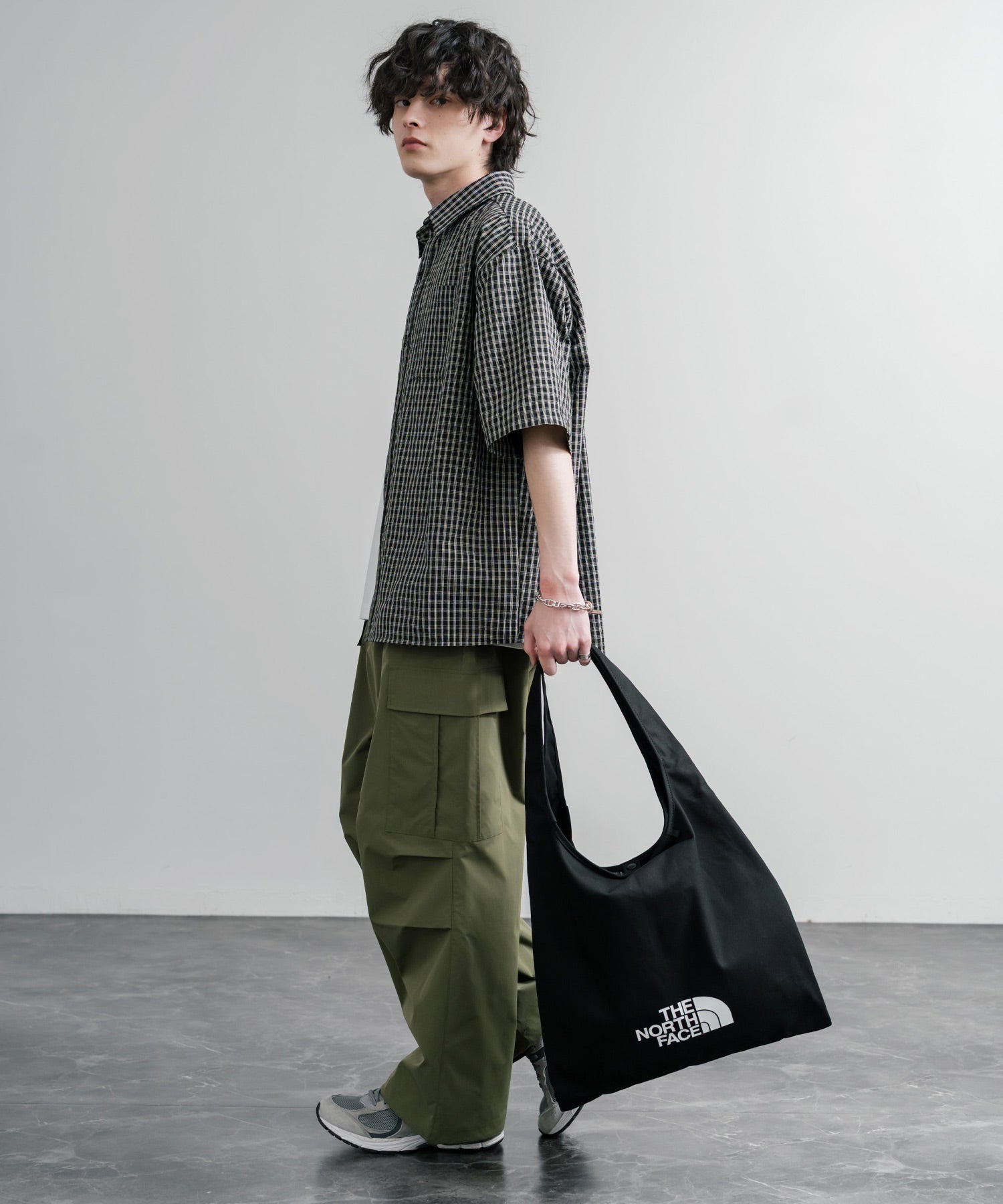 THE NORTH FACE TRIG BAG ワンポイントロゴショルダートートバッグ A4