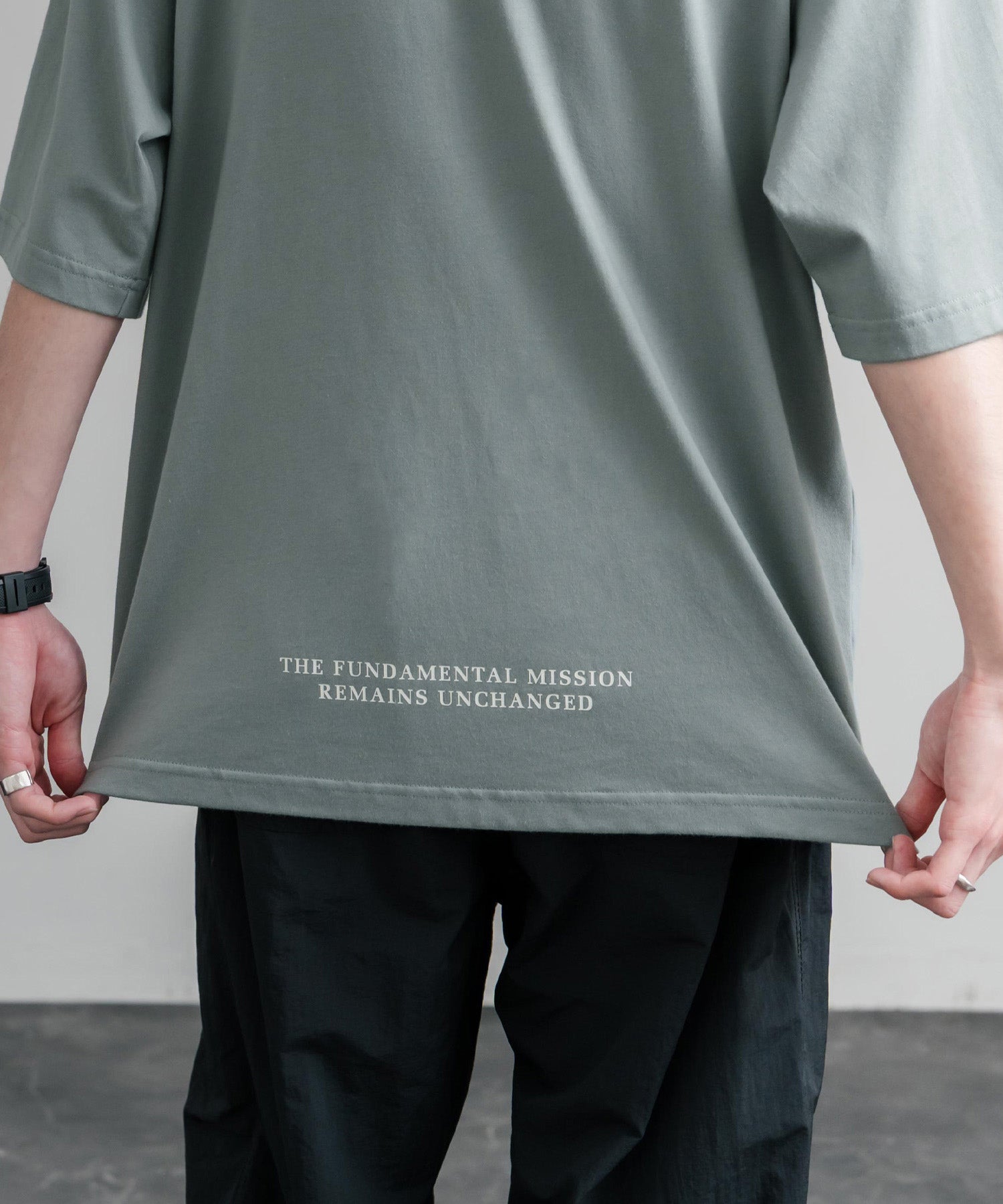 日本未展開モデル THE NORTH FACE ザ・ノースフェイス WHITE LABEL ホワイトレーベル POCKET S/S R/TEE オーバーサイズ胸ポケット付き半袖Tシャツ 16017